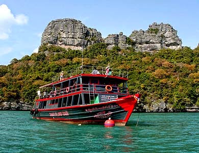 ANGTHONG MARINE PARK SIGHTSEEING BY TOUR BOAT