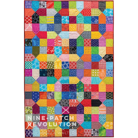 Nine Patch X quilt from Nine Patch Revolution book by Jenifer Dick and Angela Walters