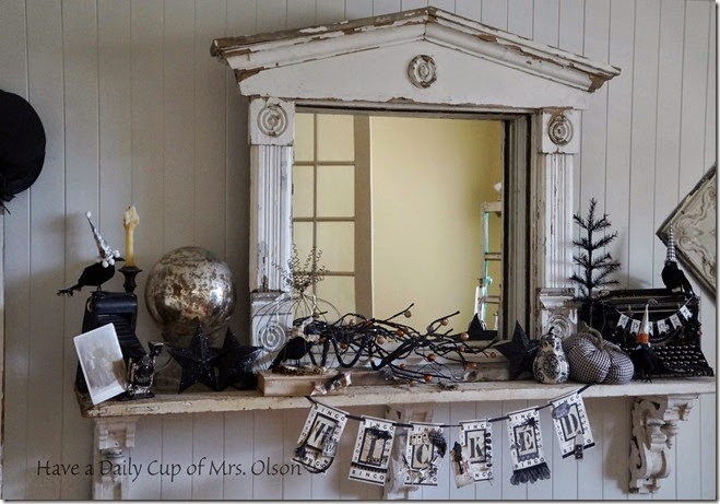 Halloween Display from Have a Daily Cup of Mrs. Olson  | Halloween Favorites at www.andersonandgrant.com