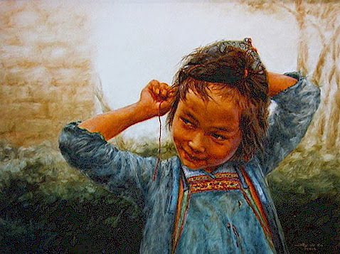 Donna Donghong Zhang | Chinese Portrait Painter | 1958 Donna Donghong Zhang | Chinese Portrait Painter | 1958