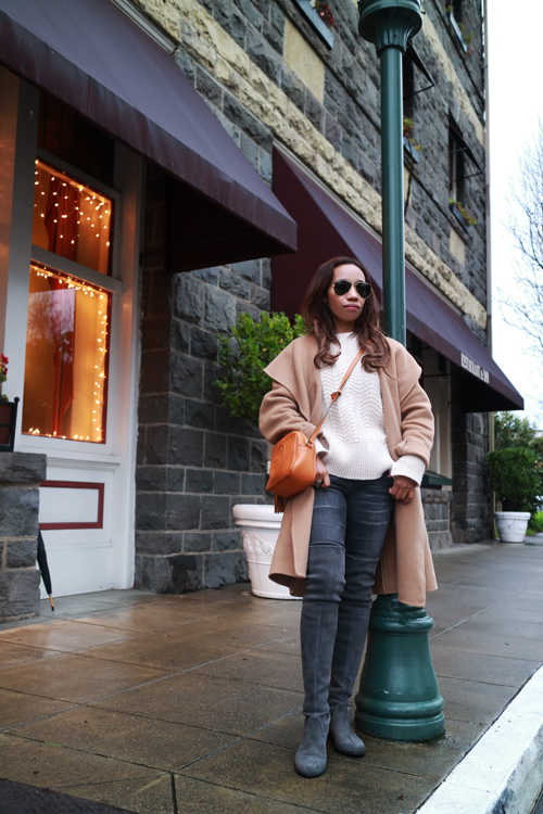 WITHLOVESTYLE: Over the Knee Boots & Camel Coat