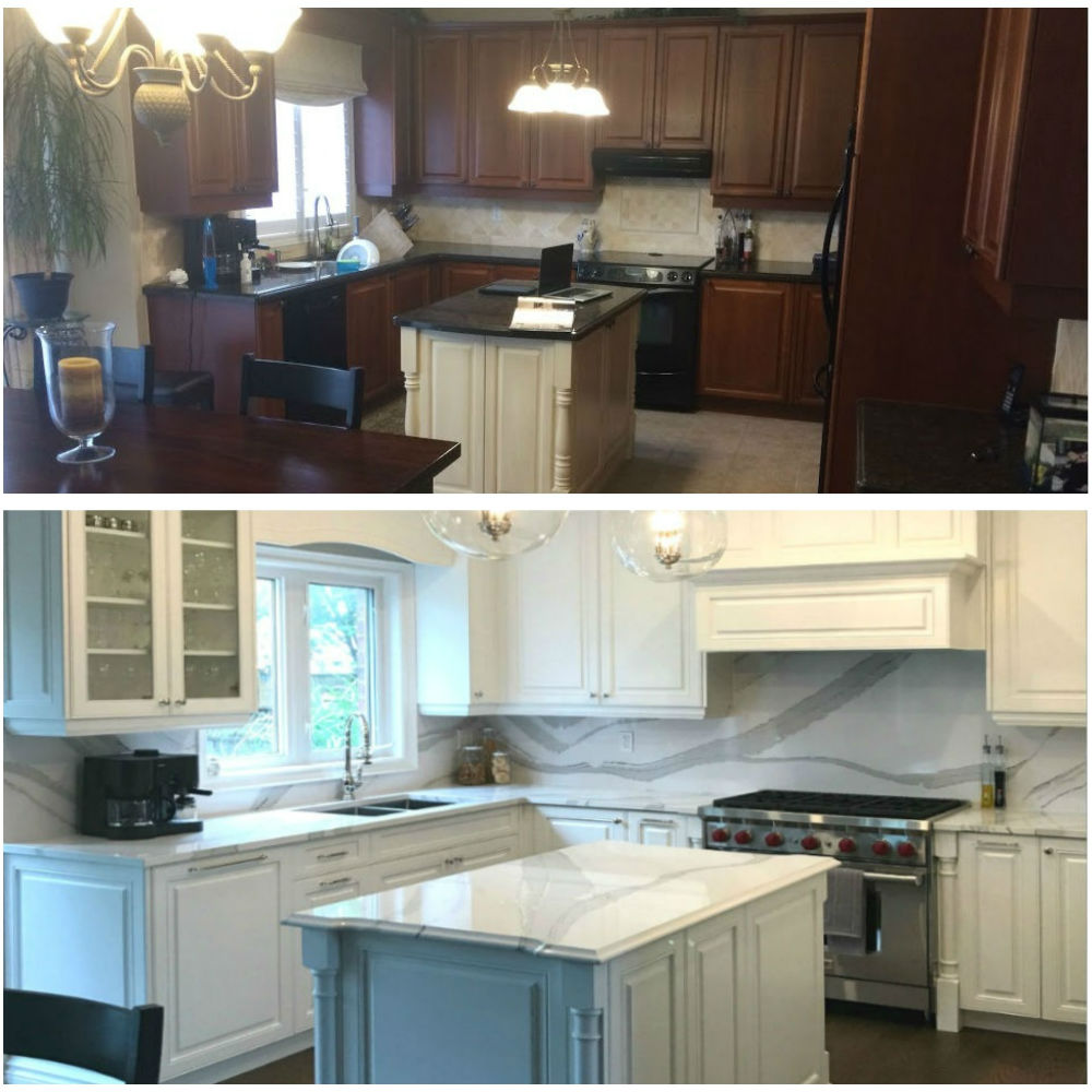 Toronto Custom Concepts Blog Oakville Kitchen Before After Pictures