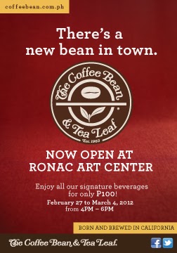Of Arts and Brews: The Coffee Bean & Tea Leaf® Opens in Ronac Art Center