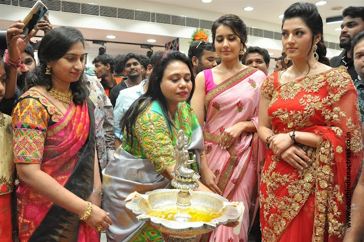 Raashi Khanna and Mehreen Pirzada launches KLM Fashion Mall