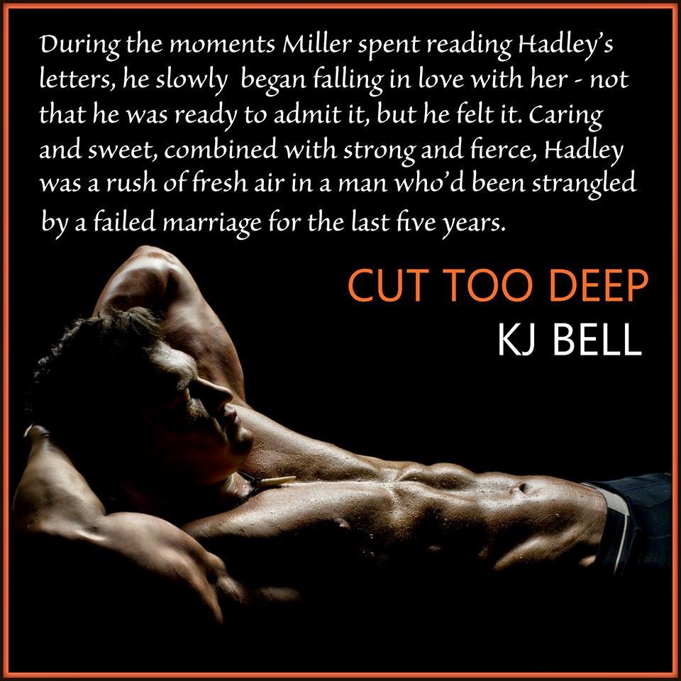 Cut Too Deep by K J Bell Blog Tour Review and Giveaway