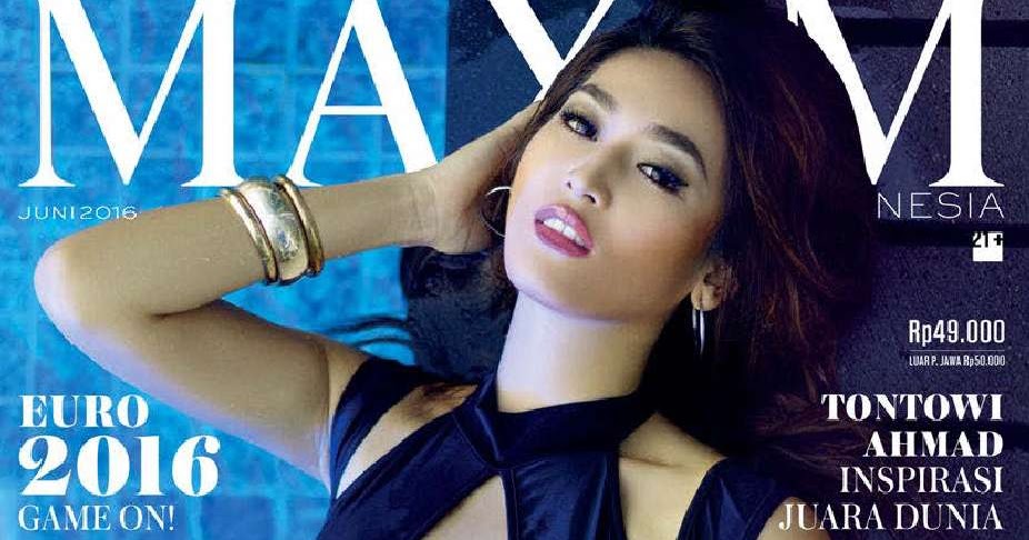 Full Foto Hot Cantik Seksi Maria Selena di Majalah Maxim