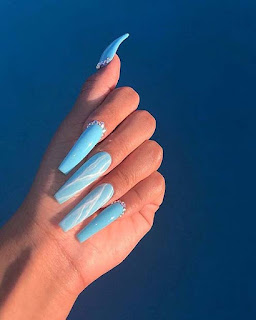 ✘ 26+ Pretty Baby Blue Nail Art Ideas With Rhinestones To Copy In 2020 If you are searching for a nail art design with lots of sparkles stickers ✘ 26+ Pretty Baby Blue Nail Art Ideas With Rhinestones To Copy In 2020