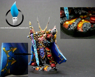CHAOS SPACE MARINE Raptors Metal Squad Built Painted Warhammer 40k (PU574) EUR 28,71 - FR