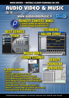Audio Video & Music 20 - Settembre 2010 | TRUE PDF | Mensile | Professionisti | Audio Recording | Software | Hardware