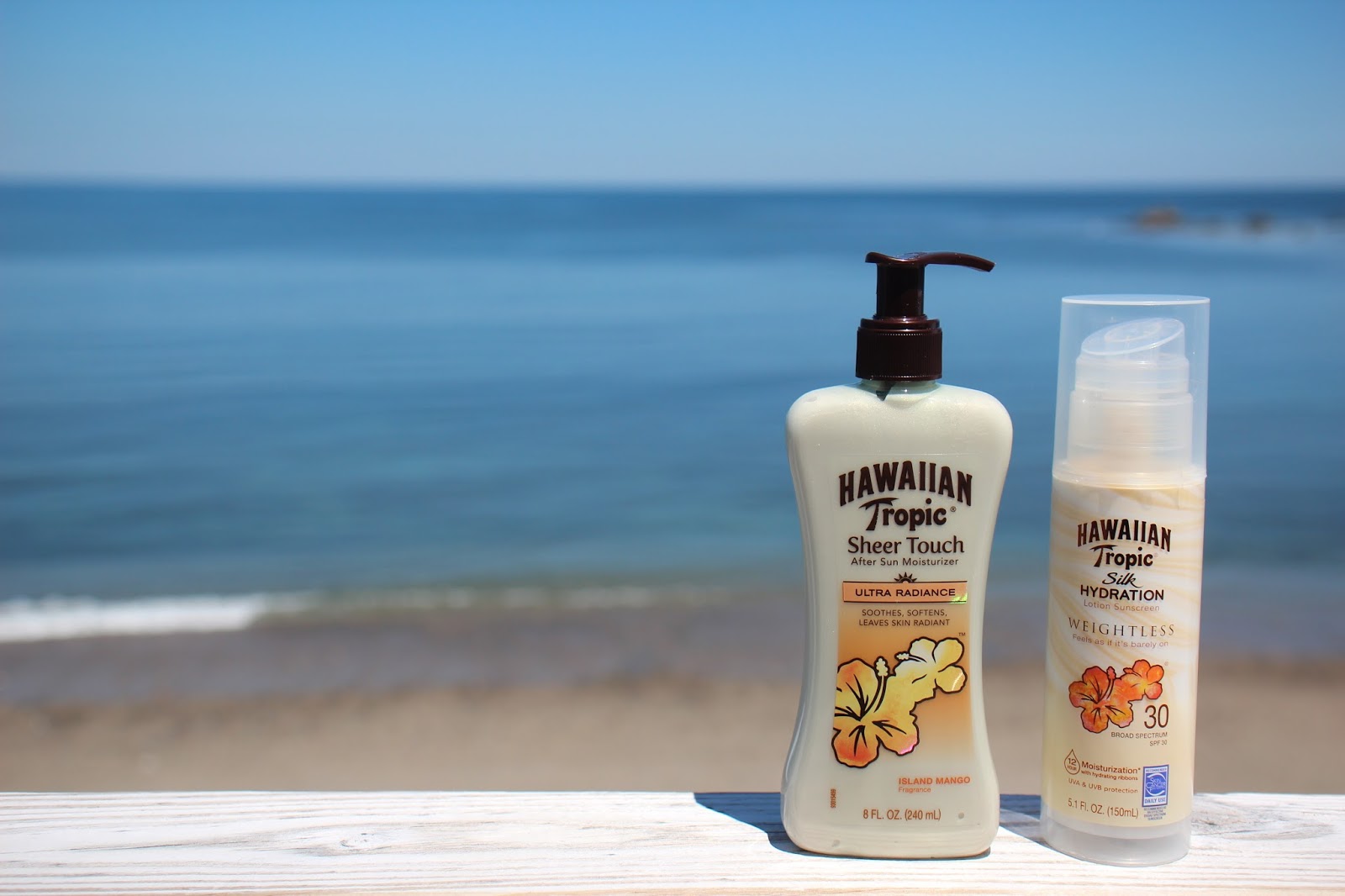 smilingrid Hawaiian Tropic Sunscreen and After Sun Moisturizer Review!
