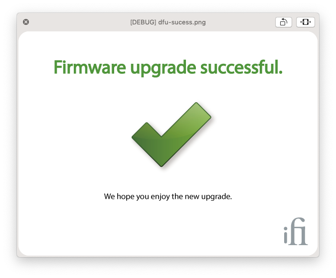 Updated successfully. Upgrade Firmware. Firmware. New upgrade.