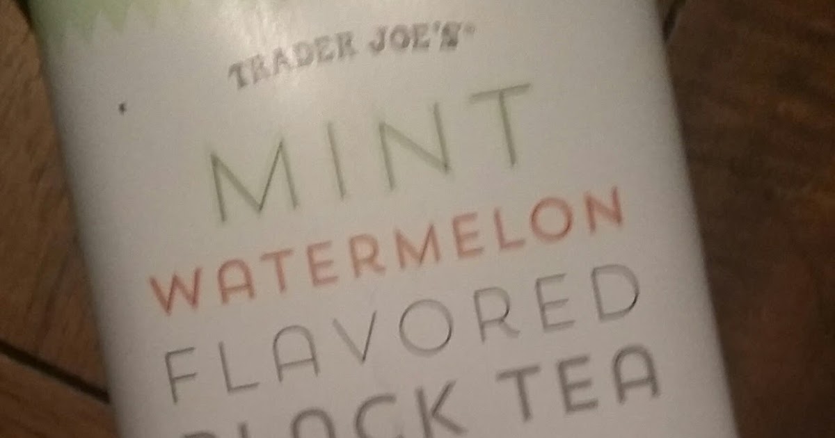 What's Good at Trader Joe's? Trader Joe's Mint Watermelon Flavored