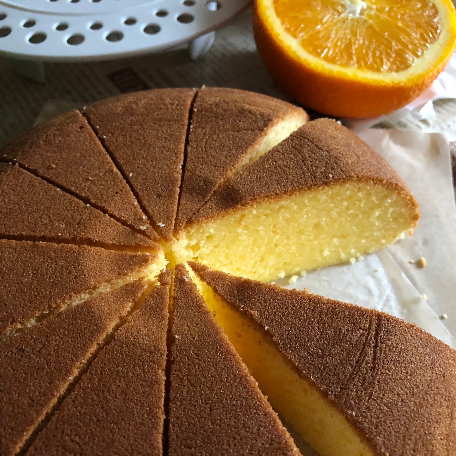 My Mind Patch IH Rice Cooker Orange Cake