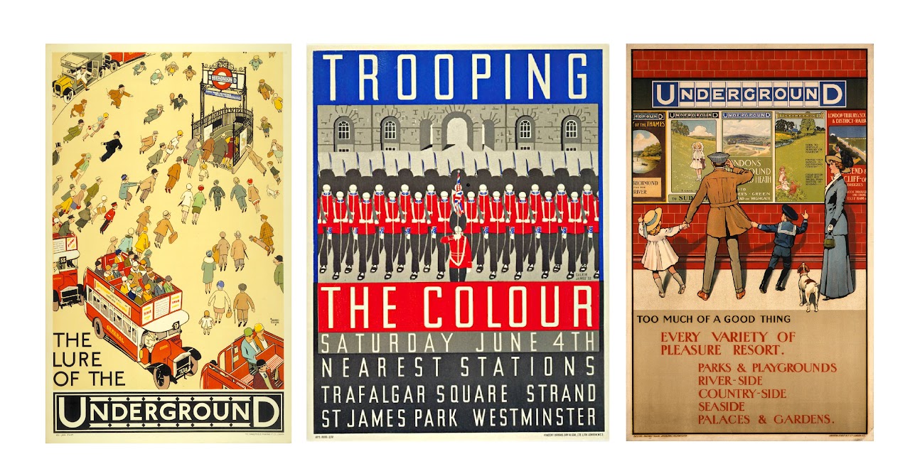 從倫敦地鐵海報看150年英國設計史