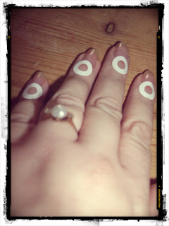 moon nails beginners tutorial half guide manicures varnish slightly colour paint each painting main