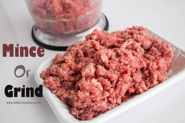 How to Mince Meat & Grind Meat – Differences Between The Two