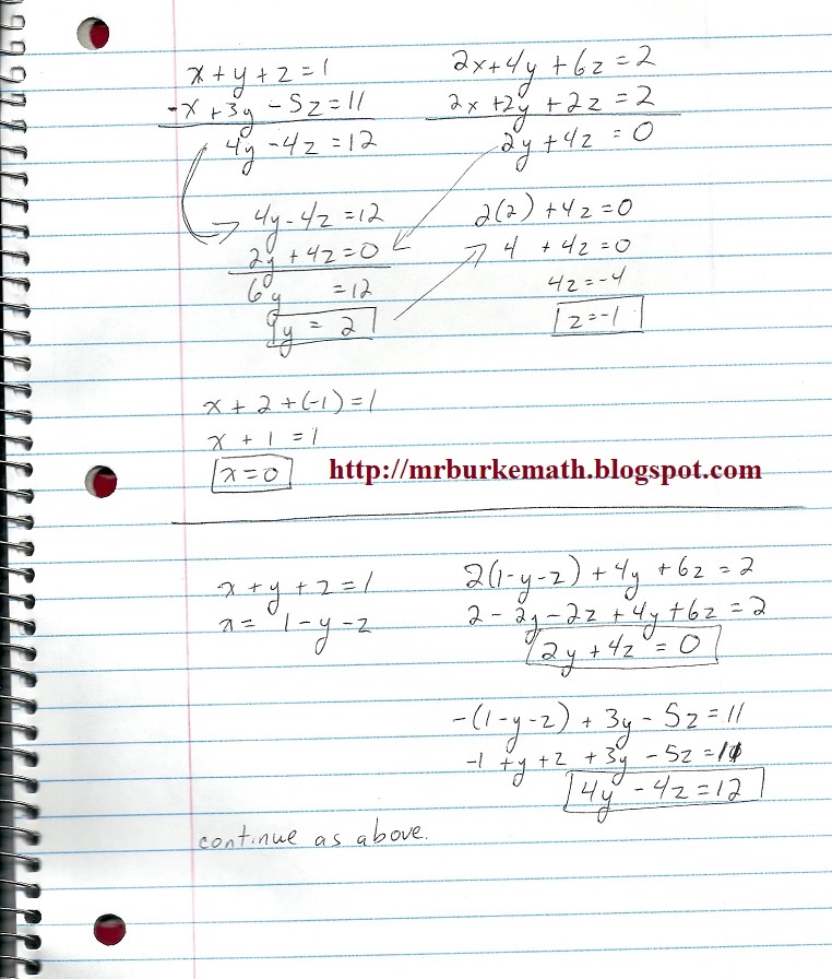 (x, why?): Algebra 2 Problems of the Day