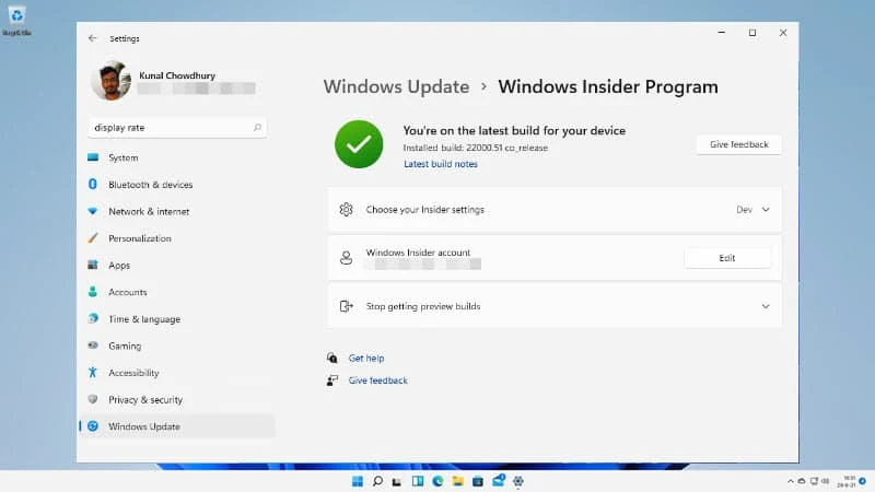 Download: Windows 11 Preview Build 22000.51 ISO Released For Insiders