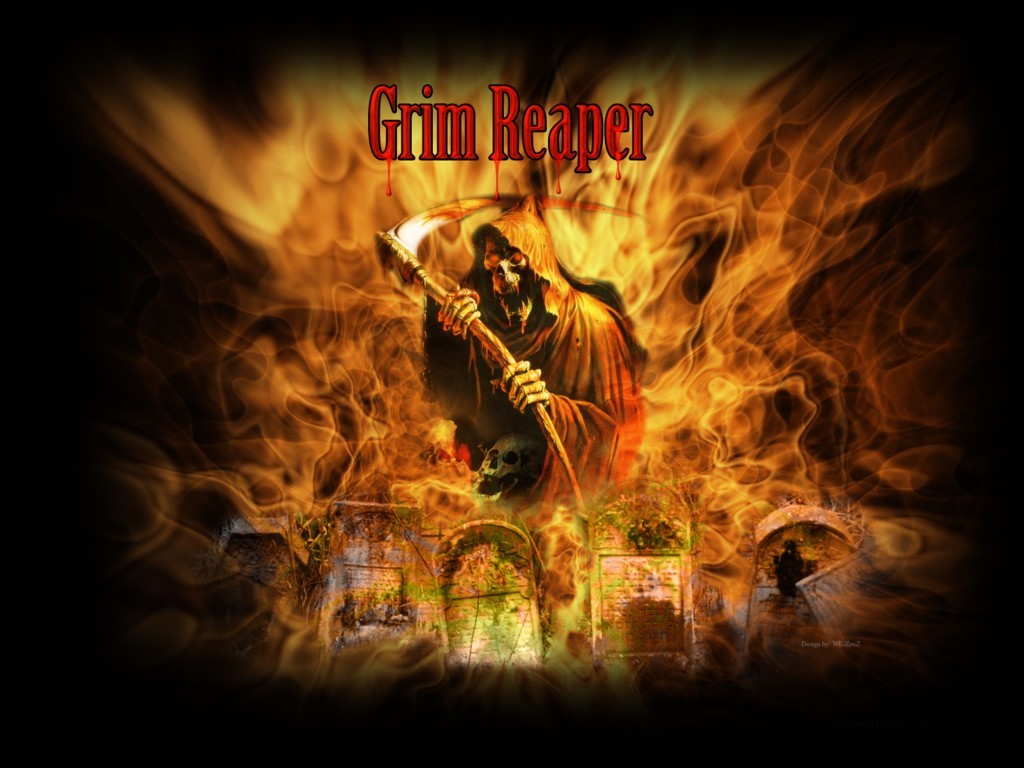 Mystical World: Walpaper Grim Reaper free