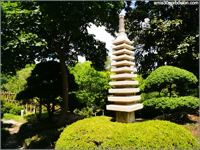 Pagoda de 11 Pisos del Jardín Japonés de Fort Worth