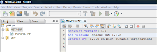 Inspired by Actual Events: Viewing a JAR's Manifest File