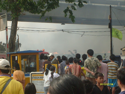 Foto Kebakaran di Kampung Janis Jakarta Barat