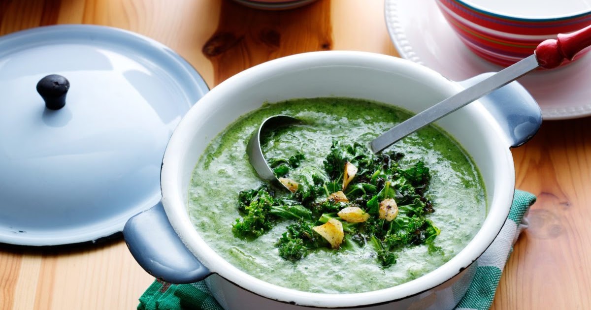 The Low Carb Diabetic Kale and Spinach Soup