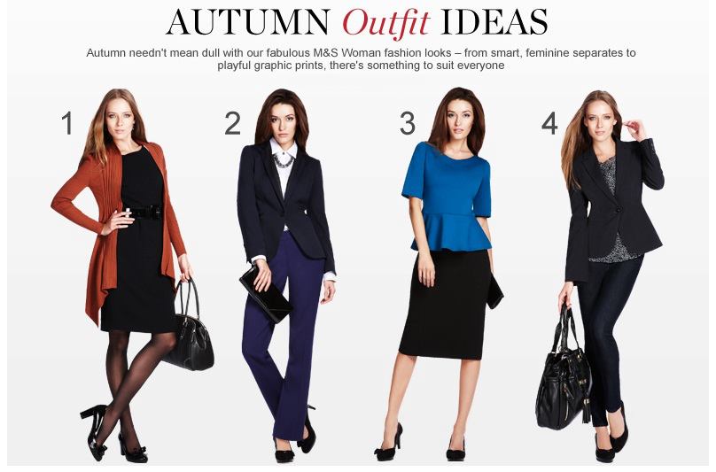 London Personal Shopper: Marks & Spencer Autumn Outfit Ideas