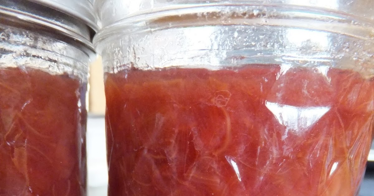 Turnips 2 Tangerines Spicy Rhubarb Jam