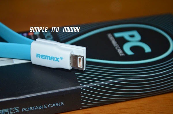 SIMPLE ITU MUDAH: REMAX Portable USB Wire Cable for Iphone 