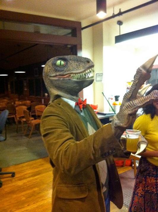 Philosopher Dinosaur Costume