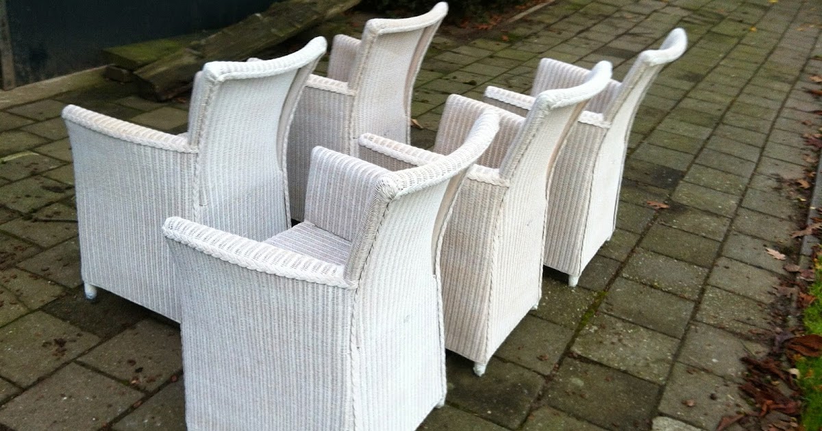 Goede Restylelin: DIY: rieten stoelen vergijzen! AU-83