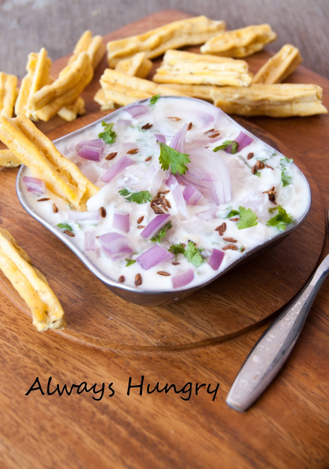 Always Hungry: Red Onion Raita
