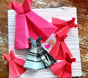 Origami Maniacs: Origami Dress