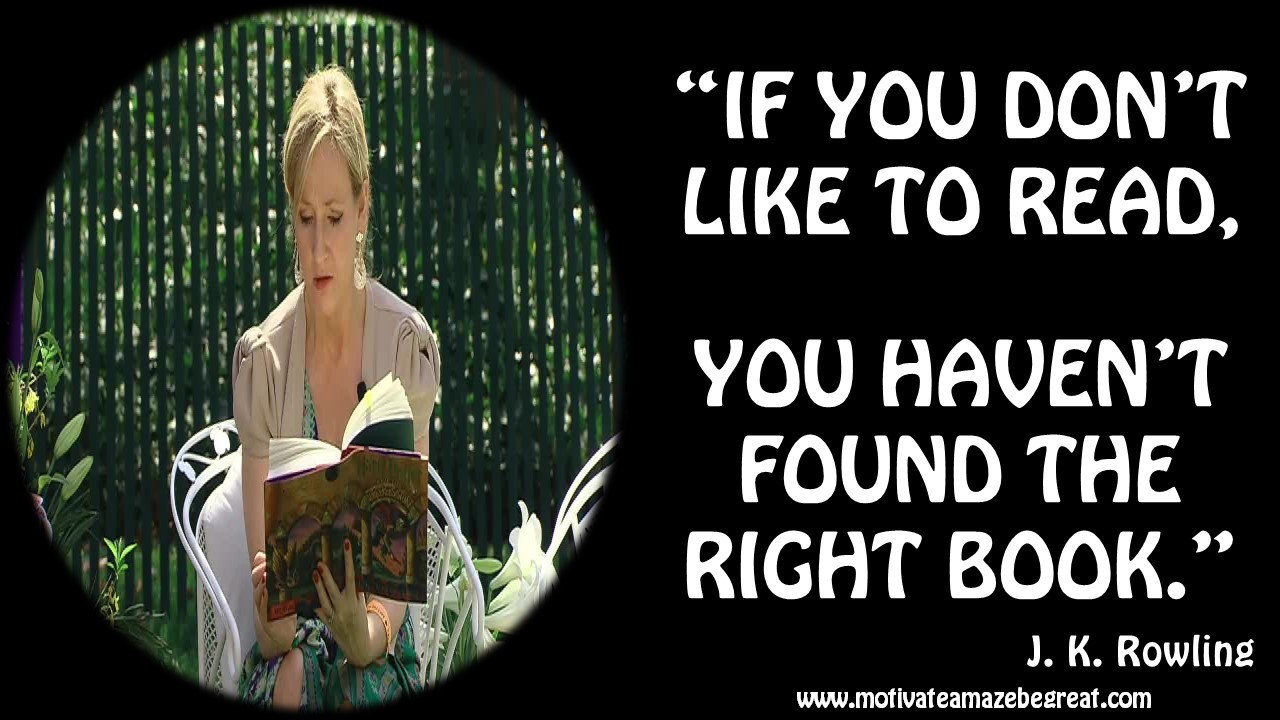jk rowling quotes about books