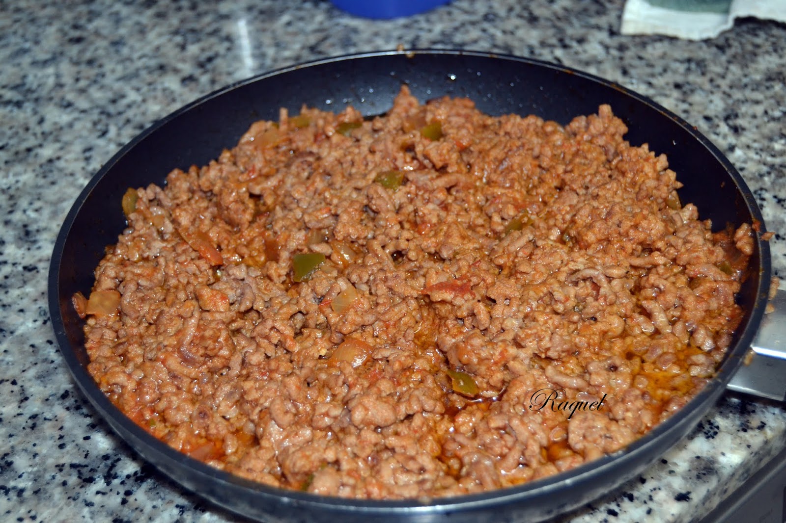Mi Diversión en la cocina Burritos mexicanos con carne de cerdo y ternera