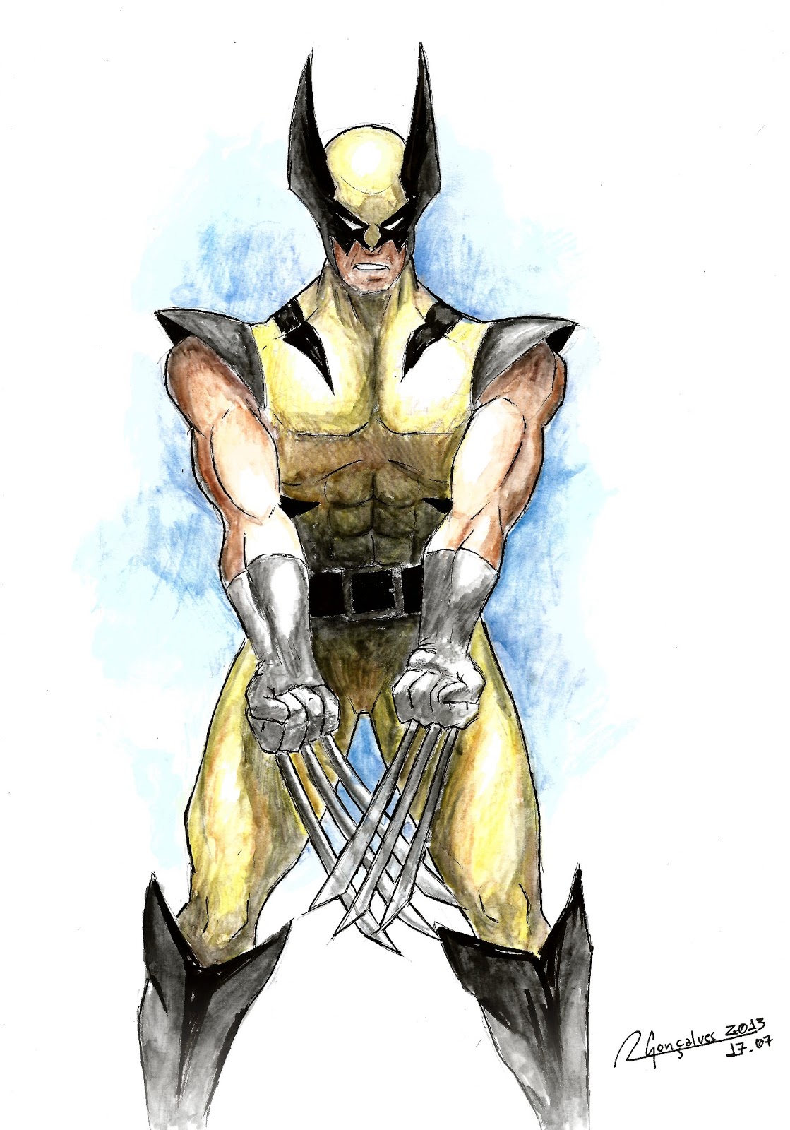 Rafael Gonçalves: Wolverine - desenho da noite