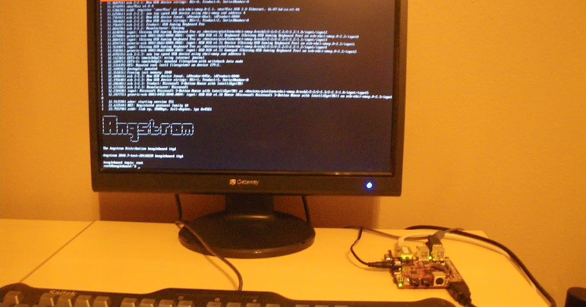 Embedded Santo: Objective 3: Load an Angstrom Linux Distribution onto a ...