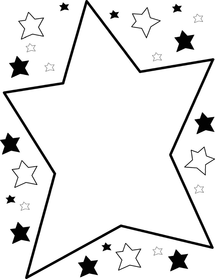 clip art borders with stars - photo #13