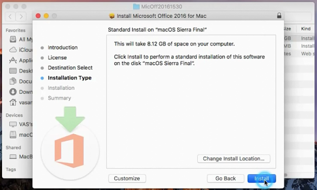 Download MS Office 2016 Mac
