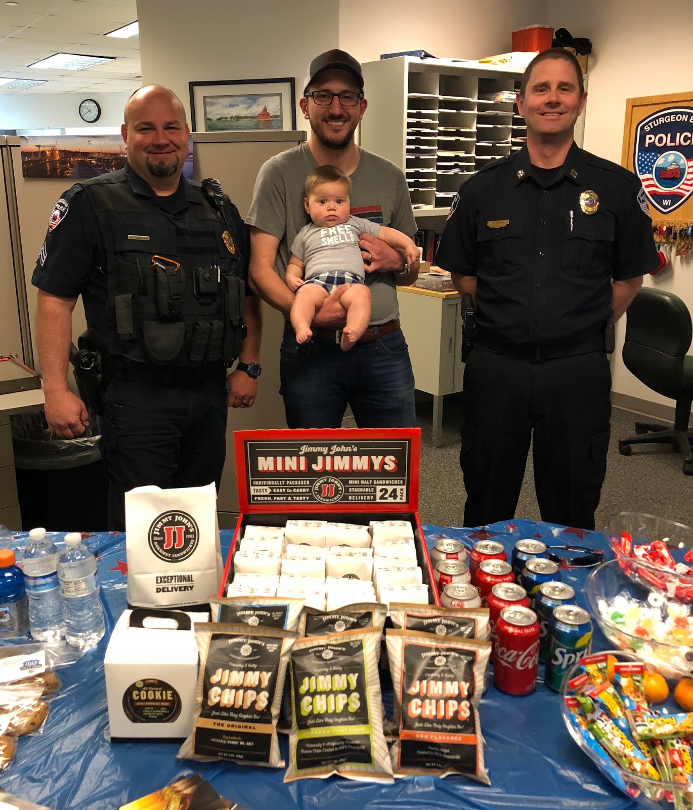 Sturgeon Bay Police Department Overwhelming Appreciation