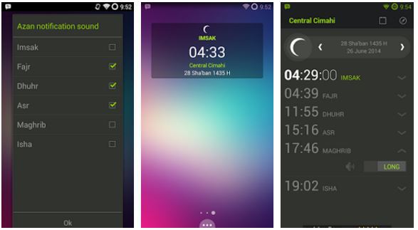 Aplikasi Jadwal Imsakiyah Ramadhan Android Terbaik