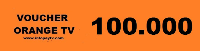 Voucher Orange TV 100 Ribu