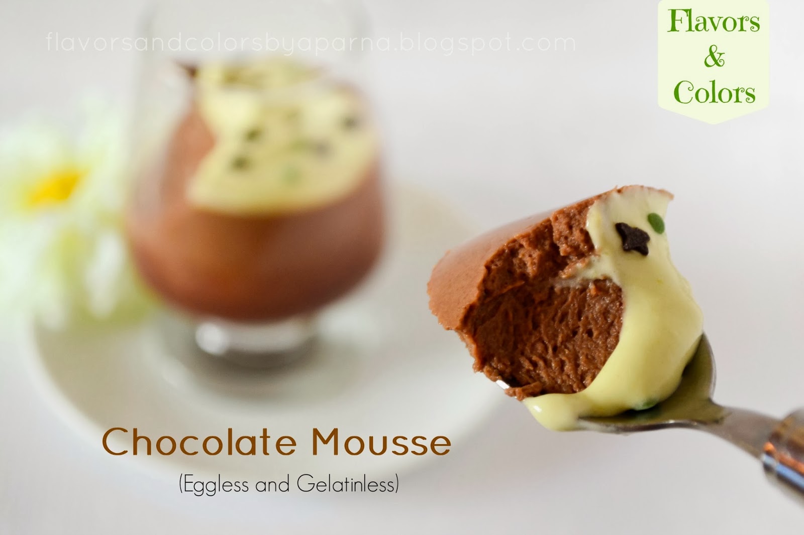 Chocolate Mousse (Without Egg and Gelatin) Flavors N Colors