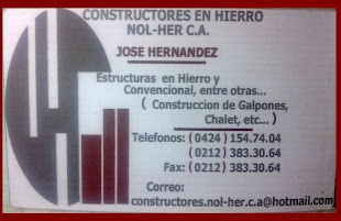 CONSTRUCTORES EN HIERRO NOL-HER C.A