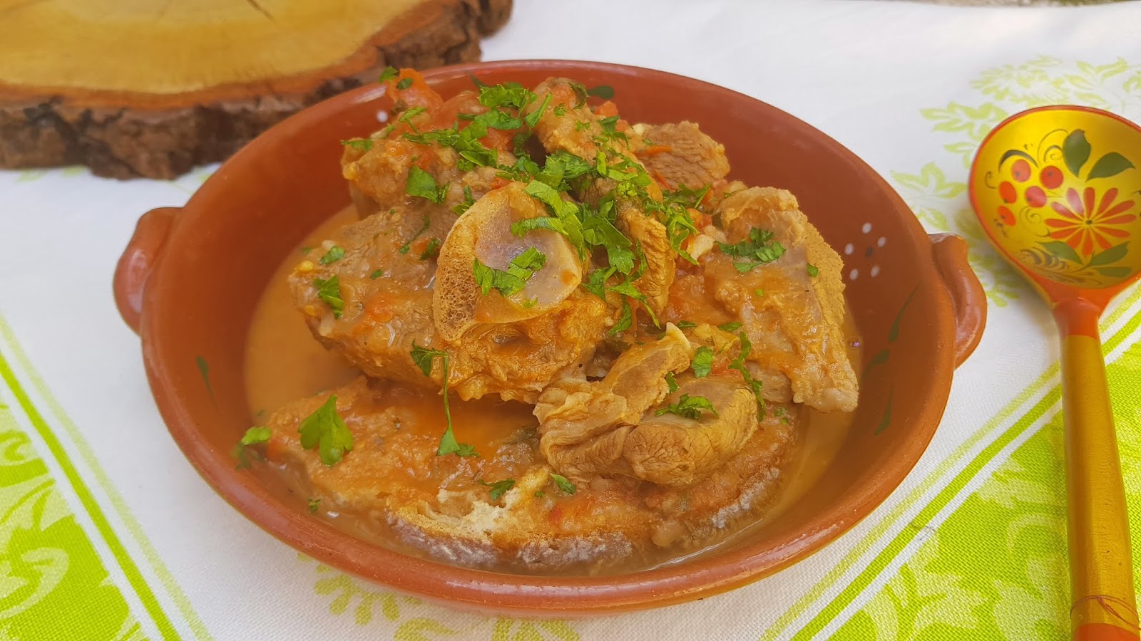 Ensopado de borrego. Graça Truques & Dicas