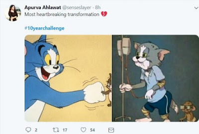 10 Year Challenge funny meme pictures