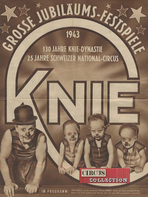 clowns et knie junior pour le Grosse jubiläums Festspiele