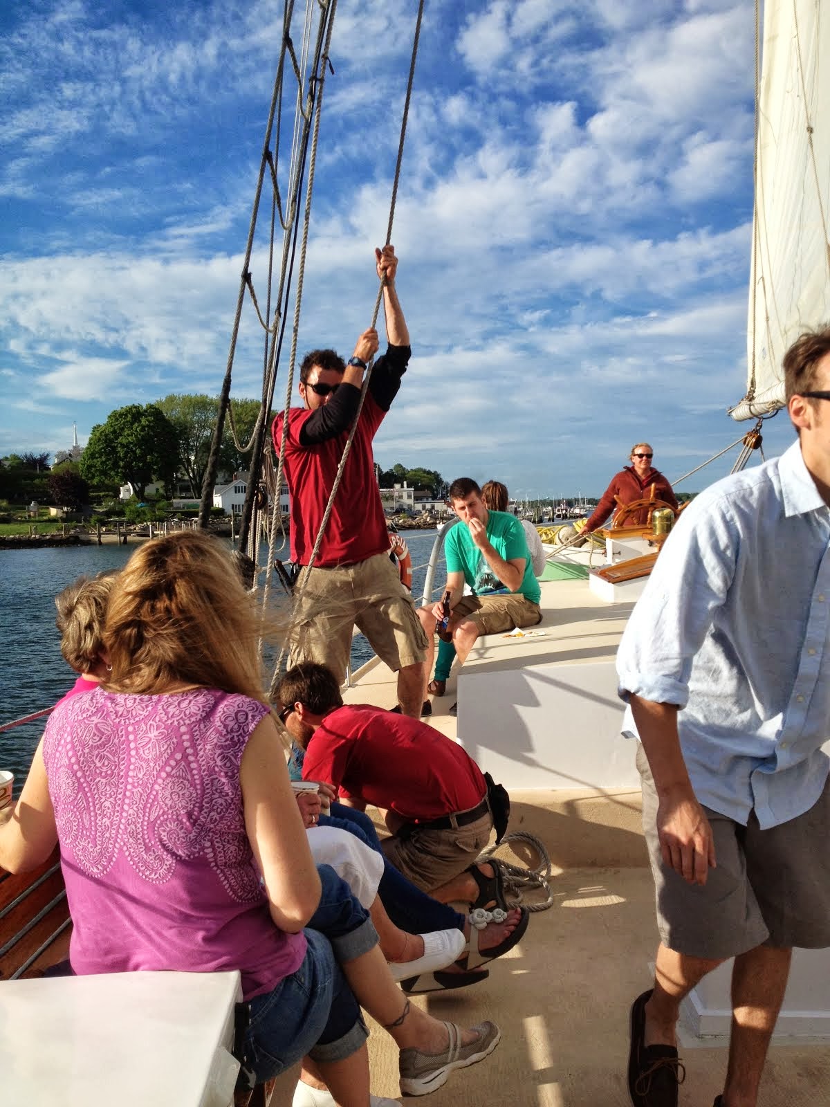 Mystic Seafarer's Trail Sailing the schooner Argia
