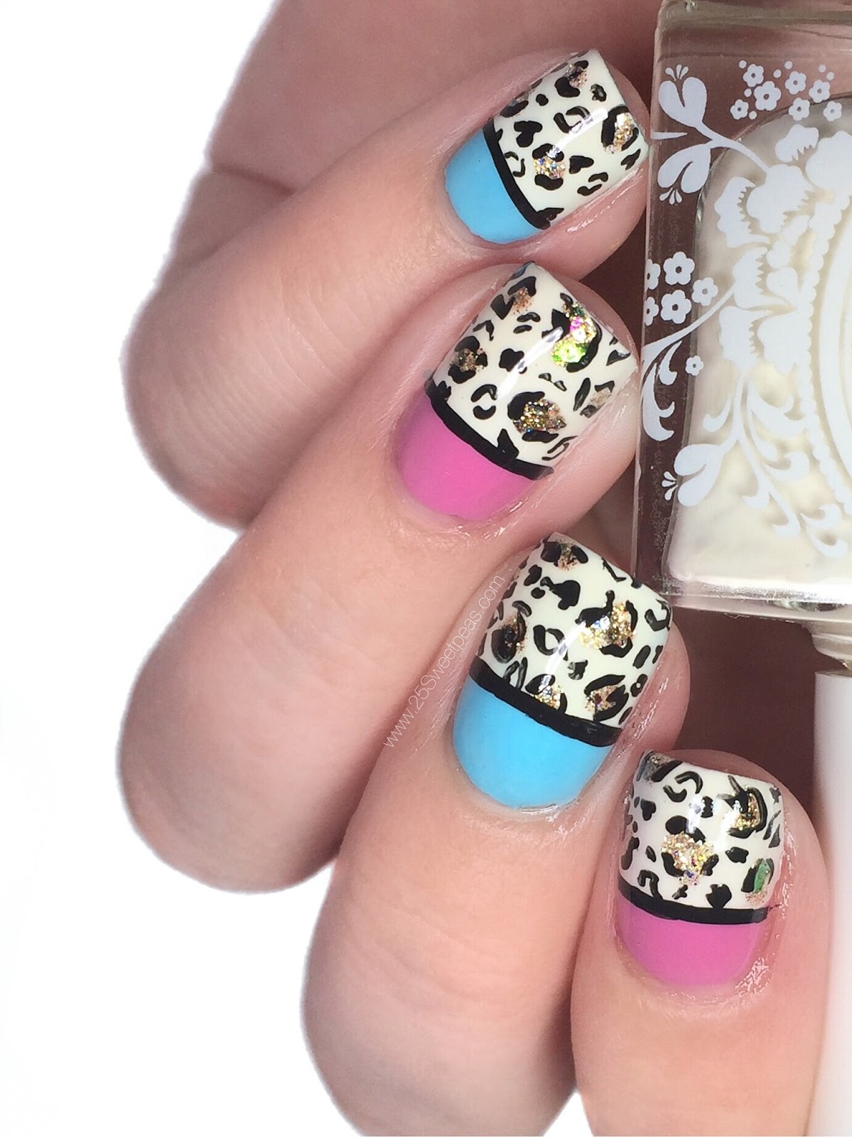 Cheetah Nail Art